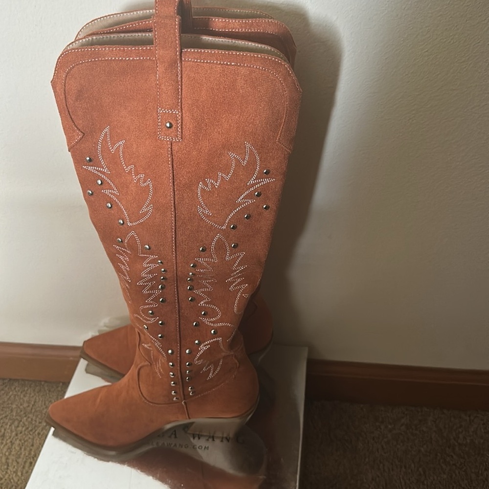 Azalea Wang Beckett Style Boots -7.5 - Picture 8 of 16